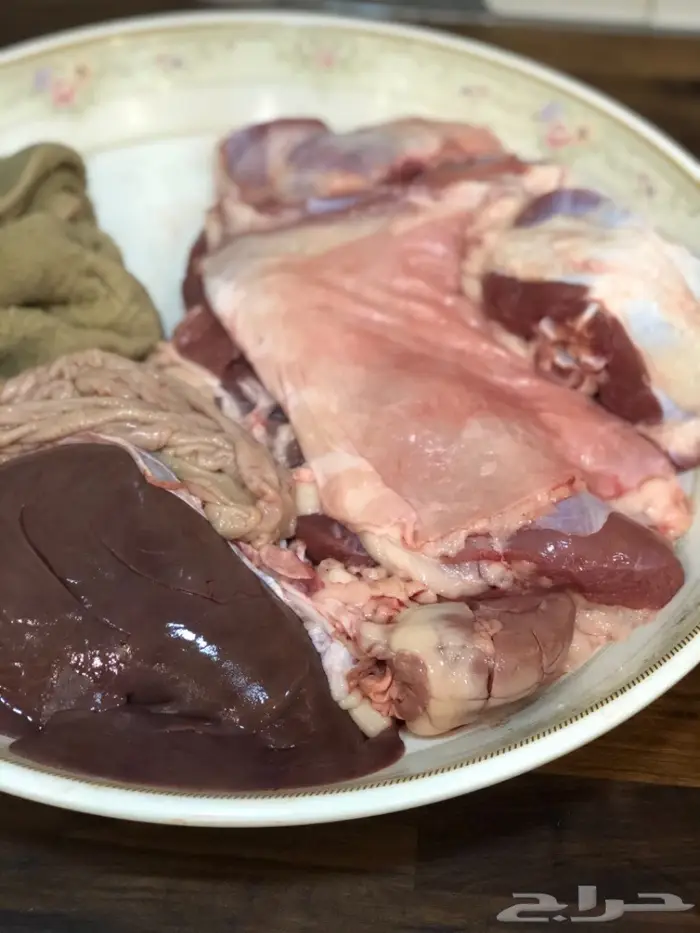 نص تيس ( لحم ني) 1