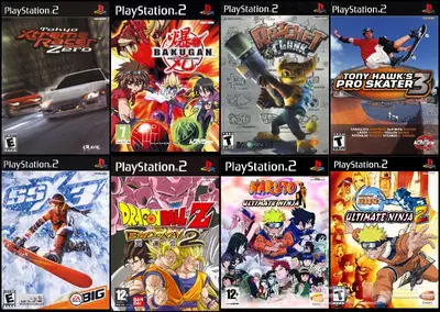 العاب سوني 2 PS2 منسوخة كوبي اشرطة 24
