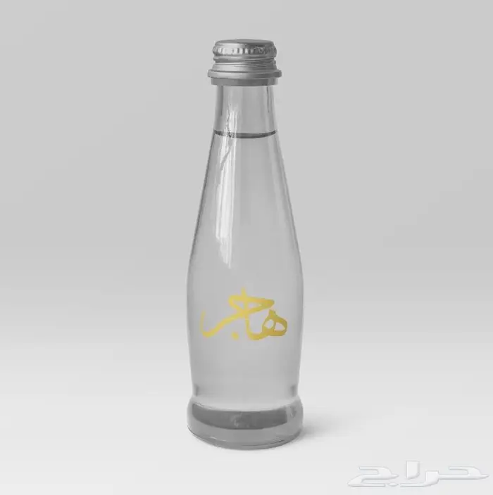طباعة كتابة ذهبية على عبوات وزجاجات مياه الشرب 3