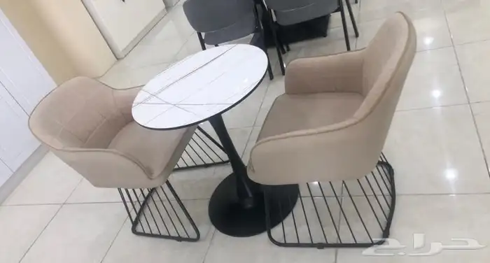 كراسي كوفي شوب وطاولات مطاعم جديده 9