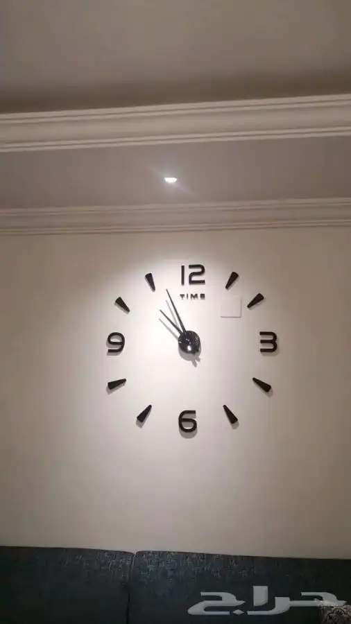 ساعات حائط 3D ( ضمان 16