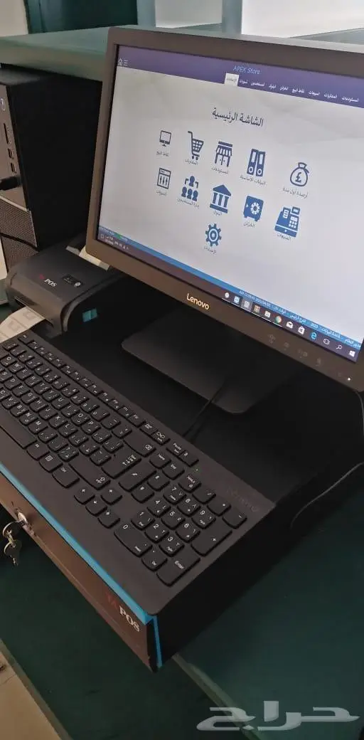 جهاز كاشير ملابس كاشير عطور كاشير عصائر كاشر بقالة محامص 8