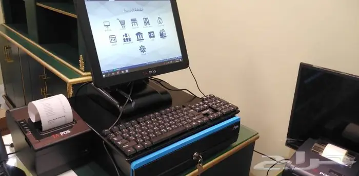 جهاز كاشير ملابس كاشير عطور كاشير عصائر كاشر بقالة محامص 6