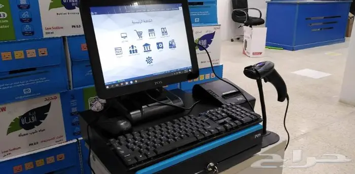 جهاز كاشير ملابس كاشير عطور كاشير عصائر كاشر بقالة محامص 7