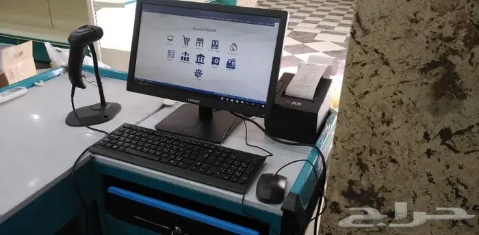 جهاز كاشير ملابس كاشير عطور كاشير عصائر كاشر بقالة محامص 1