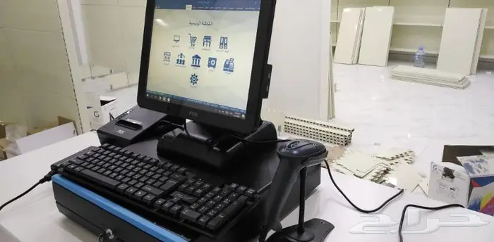 جهاز كاشير ملابس كاشير عطور كاشير عصائر كاشر بقالة محامص 4