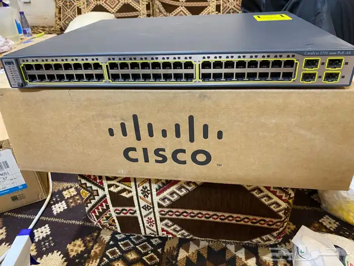 سويتش سيسكو Cisco سويتش TP-LINK كاميرات سويتشات 4
