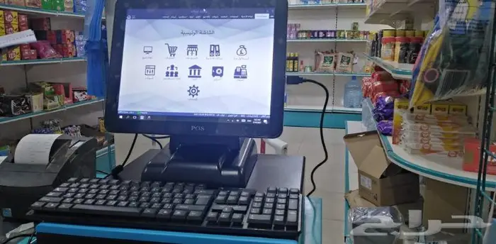 كاشير سوبر ماركت كاشير بقاله كاشير مطعم كافى شوب 3