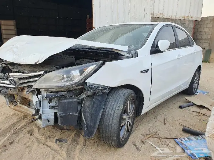 شانجان ايدو 2017 مصدوم تشليح ((قطع غيار فقط)) 2