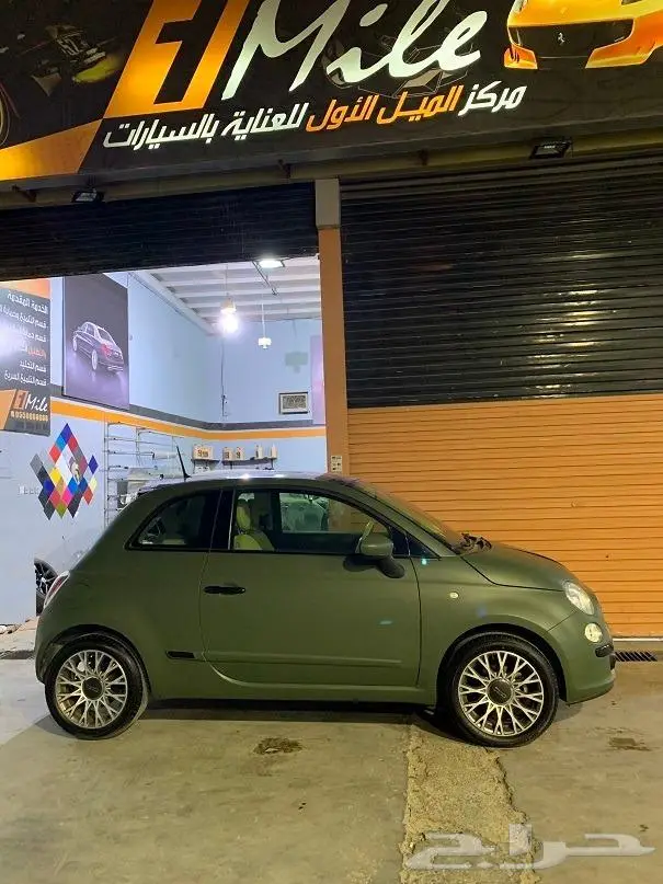 للبيع رولة استيكر تجليد اخضر جيشي للسيارات 2