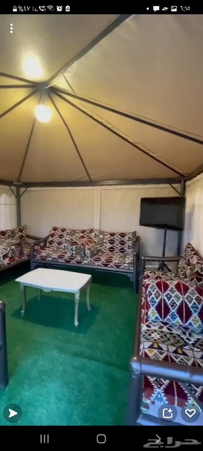 كرفان الفن أبها والسودة الفاخرة للأيجار - مخيم مزرعة شاليه 7