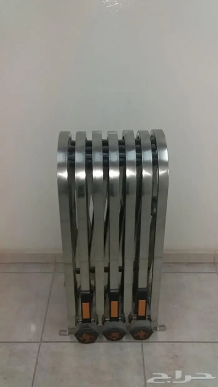 حواجز معدنية متحركة بكفرات استيل والومنيوم0564291869 6