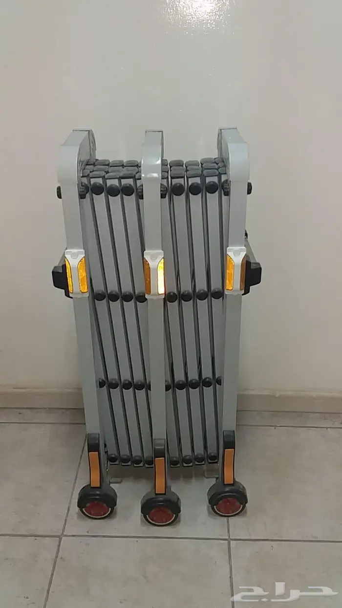 حواجز معدنية متحركة بكفرات استيل والومنيوم0564291869 0