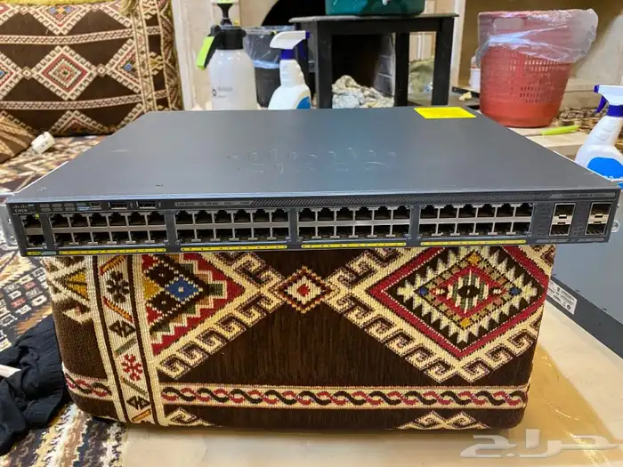 سويتش سيسكو سيرفرات وحفظ بيانات راوتر Cisco مقسمات 3