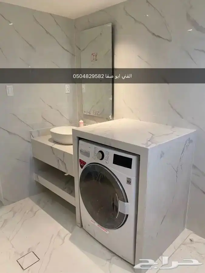 تفصيل مغاسل رخام طبيعي جميع انواع الرخام 10