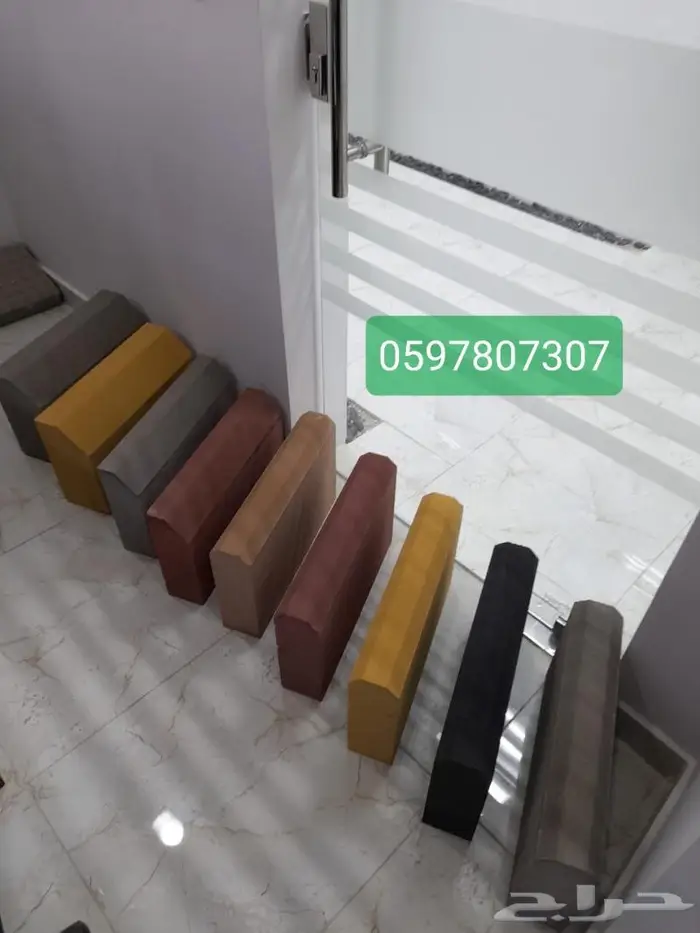 انترلوك ارصفة بردورة منتجات اسمنتية 21