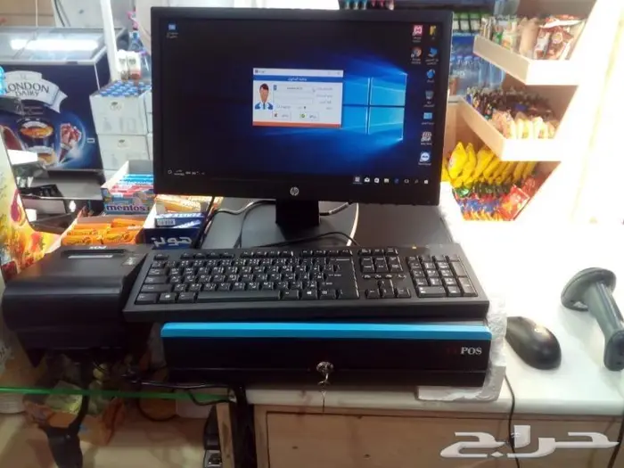 جهاز كاشير ملابس كاشير عطور كاشير عصائر كاشر بقالة محامص 14