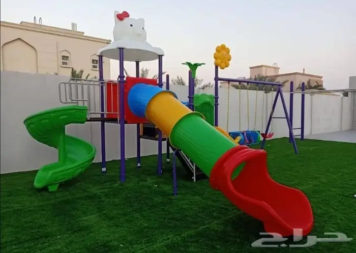 العاب_خارجية  العاب_حدائق ومائية  فايير مراجيح وزحاليق 2