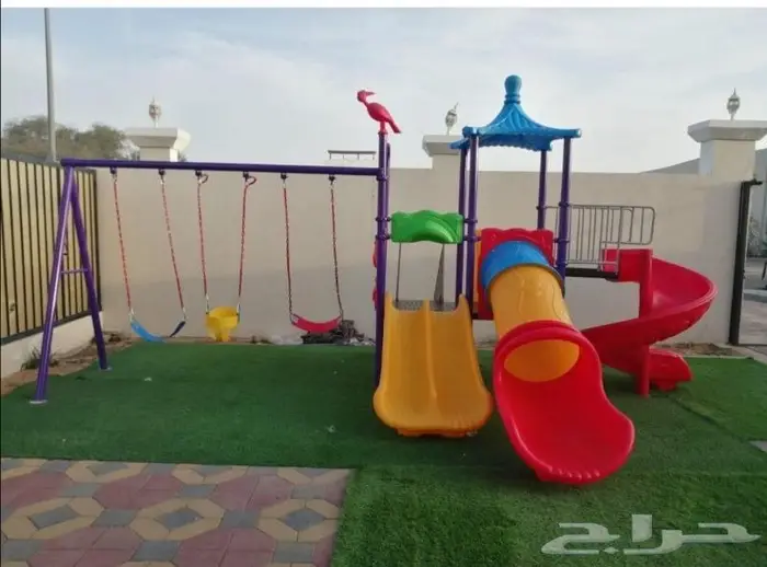 العاب_خارجية  العاب_حدائق ومائية  فايير مراجيح وزحاليق 7