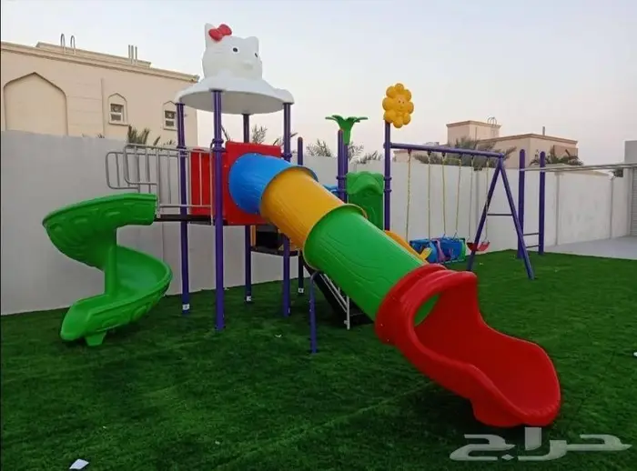 العاب_خارجية  العاب_حدائق ومائية  فايير مراجيح وزحاليق 4