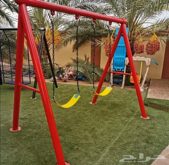 العاب_خارجية  العاب_حدائق ومائية  فايير مراجيح وزحاليق 1