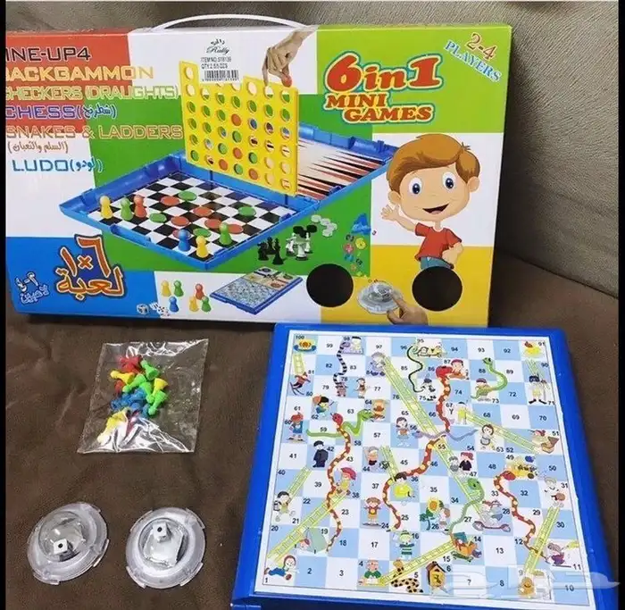 لعبة واحدة تحتوي على 6 ألعاب 4