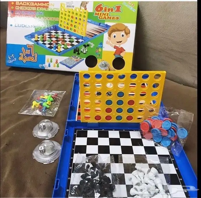 لعبة واحدة تحتوي على 6 ألعاب 1