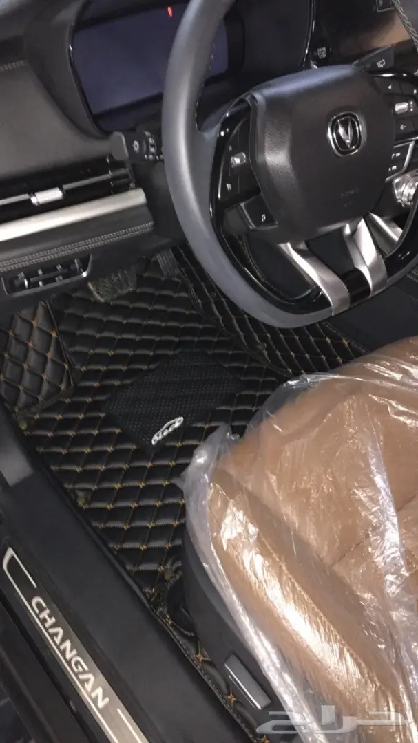 ارضيات جلد فاخره للسيارات  12