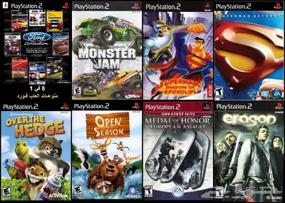 العاب سوني 2 PS2 منسوخة كوبي اشرطة 22