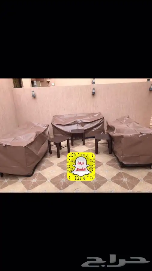 كراسي حديد كويتية خارجية 1