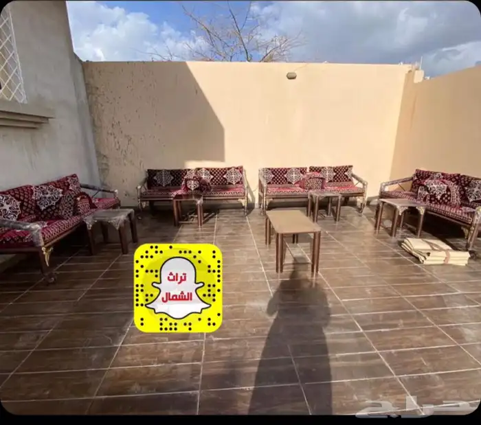 كراسي حديد كويتية خارجية 10