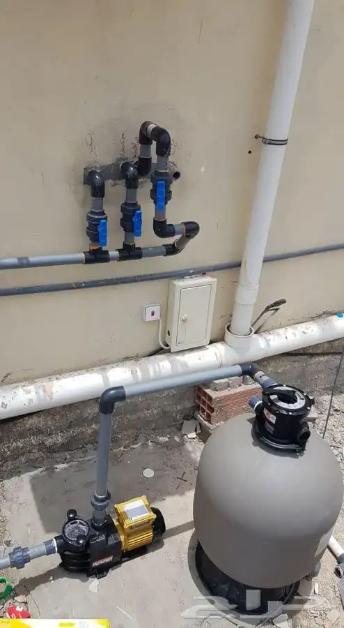 تشطيب مسابح وتركيب معدات 0