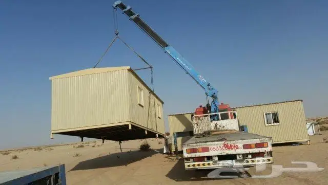 كرين ونش نقل بيوت وبركسات جاهزة وكرفانات كرينات رافعات 0