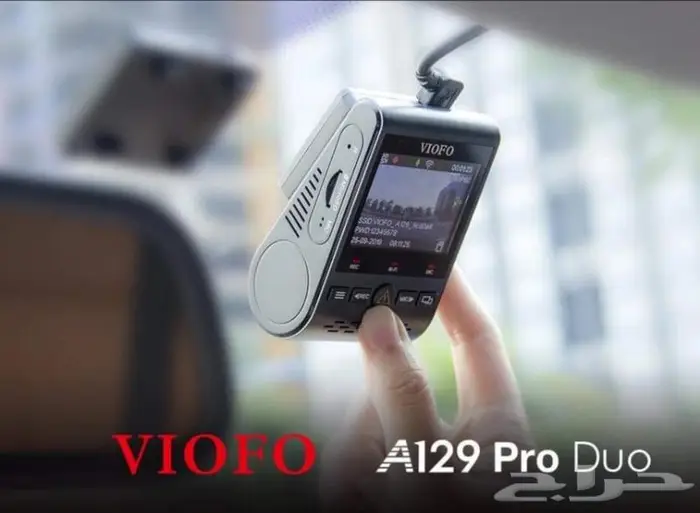 داش كام امامي وخلفي Viofo A129 pro duo 4K 2