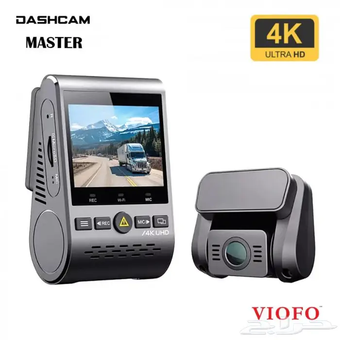 داش كام امامي وخلفي Viofo A129 pro duo 4K 0