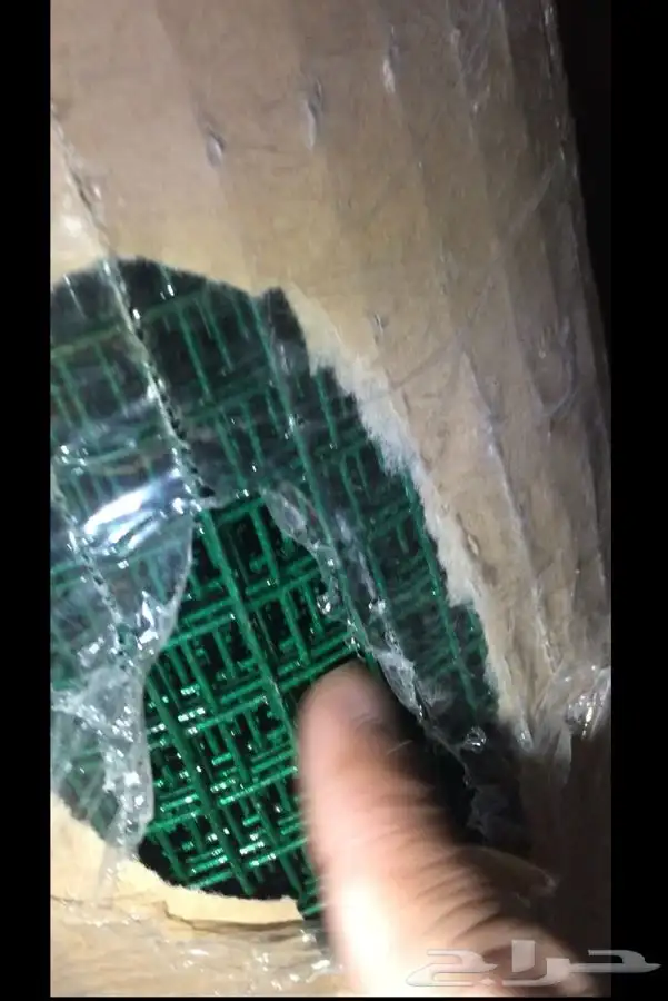 شبك أخضر للطيور والدواجن ومناسب للزراعة والمحميات قوي    2