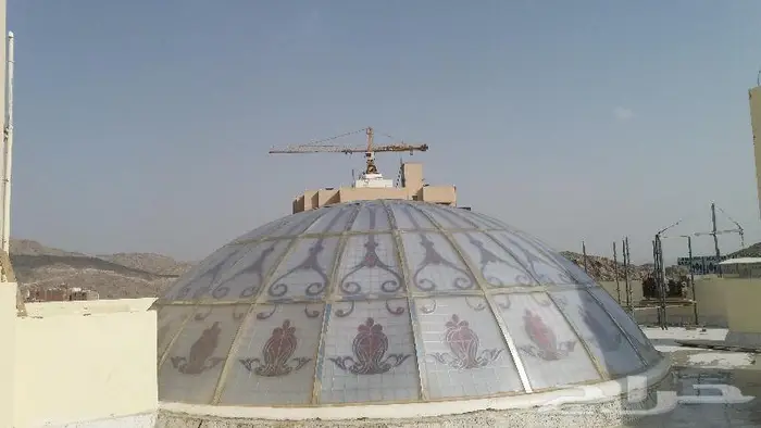 قبب دائرية معشق هرمي ملون دبل لكسان 2