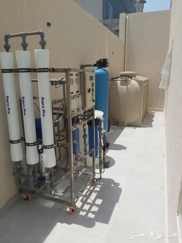 محطات تحلية مياه المباني و الآبار و البحر 1