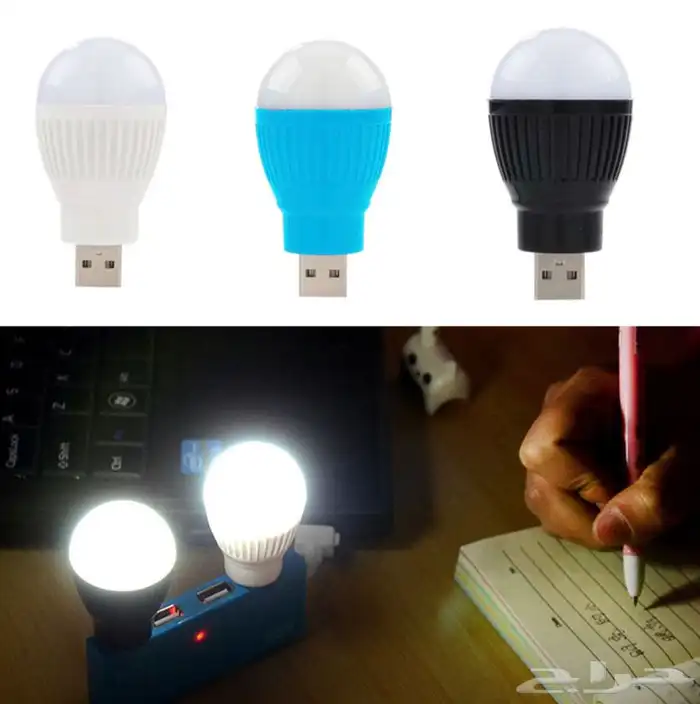لمبة ليد مدخل USB 7