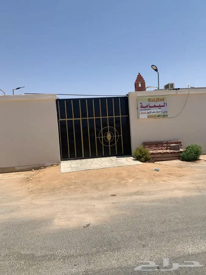 للايجار استراحه قسم 1 وسيله 1 المزاحميه 350 0