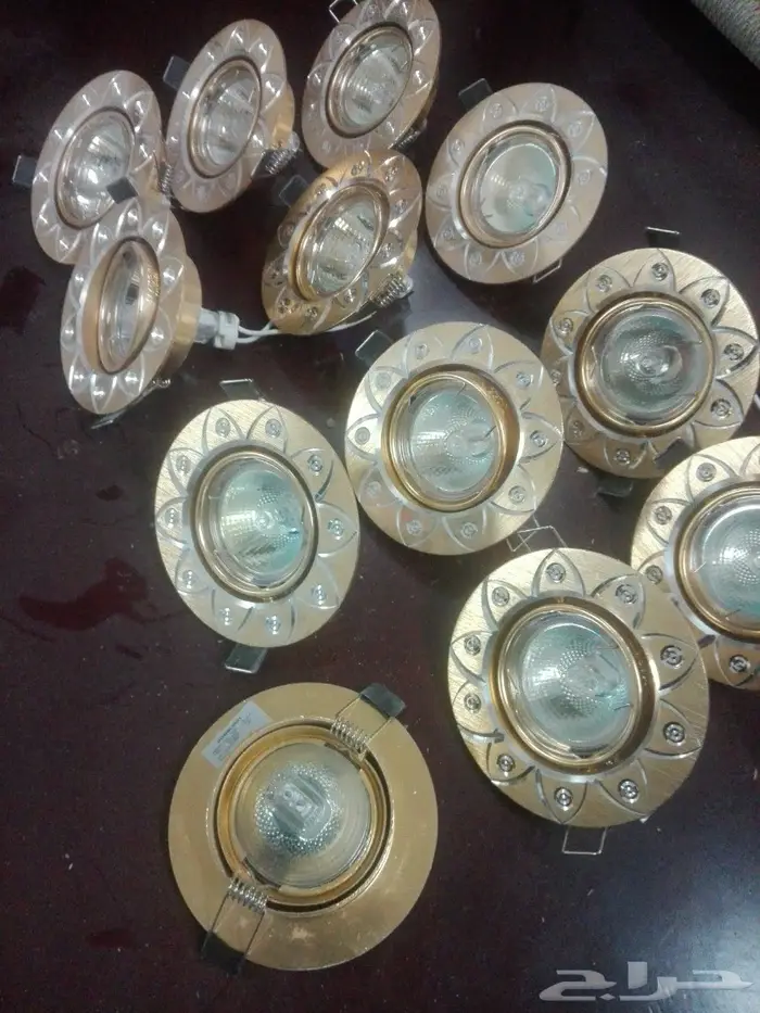 لمبات سقف جبس قاعدة كريستال  9