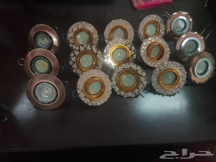 لمبات سقف جبس قاعدة كريستال  5