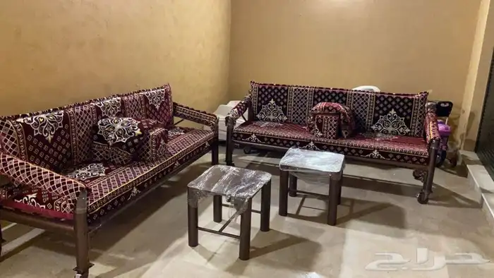 كراسي مركاز حديد نحاس جلسات خارجية 6
