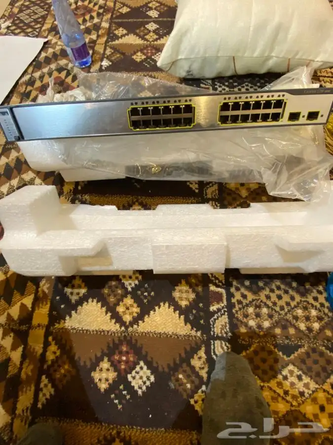 سويتش سيسكو سيرفرات وحفظ بيانات راوتر Cisco مقسمات 7