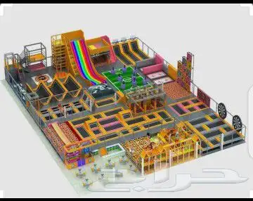 تجهيز العاب وملاهي صالات رياضيه بولينق طرامبولين العاب 13