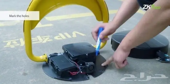 جهاز حاجز ومصد مواقف السيارات ب 440 ريال 2