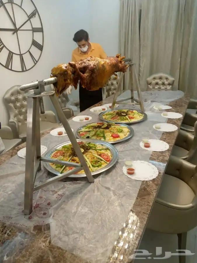 شوي الخروف باالطريقه العثمانيه بموقك 5