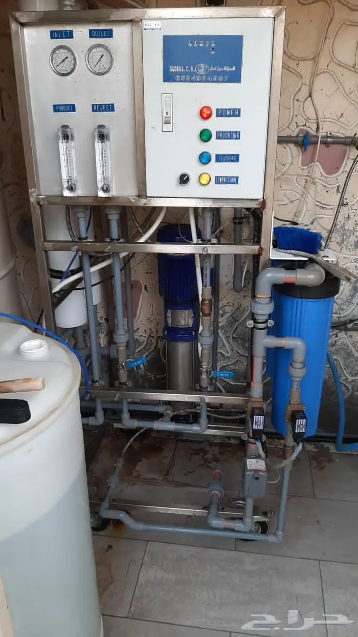 محطات تحلية مياه المباني و الآبار و البحر 7