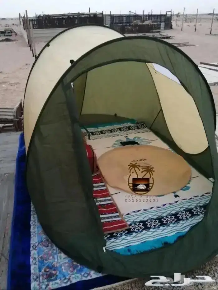 خيمة مبيت _ ناموسيات _ حمام للرحلات 3