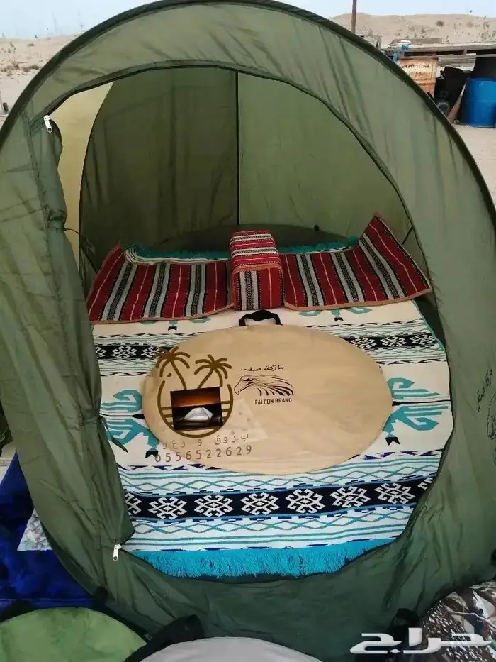 خيمة مبيت _ ناموسيات _ حمام للرحلات 7